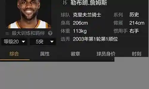 3突詹姆斯阵容搭配插图