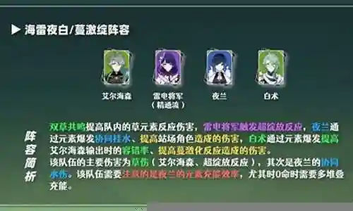 白术队伍阵容搭配插图