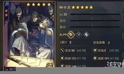 率土之滨郭嘉的阵容搭配插图