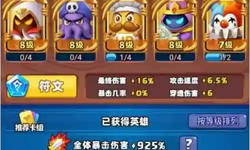 众神之王高级阵容搭配插图