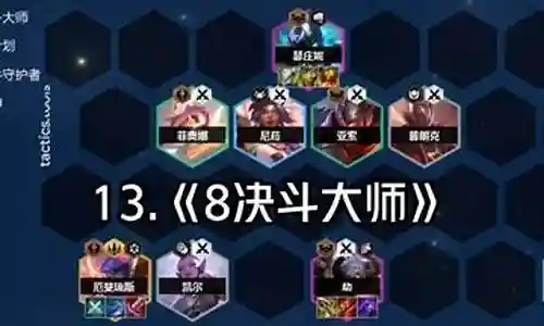 手游决斗大师阵容搭配插图