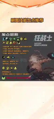 狂战士职业技能加点图插图1