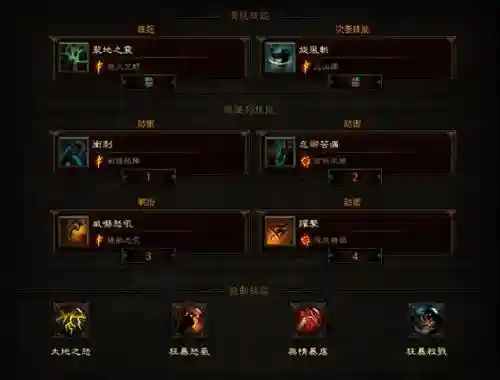 暗黑三野蛮人地震流装备搭配插图1