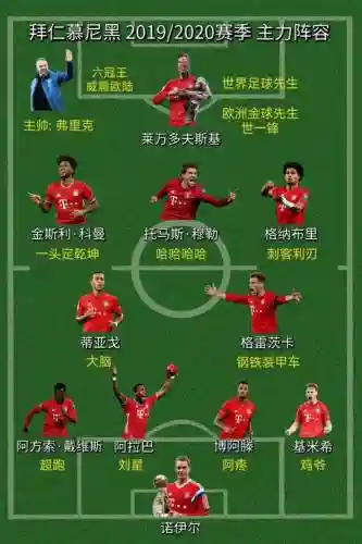 拜仁赛季阵容插图