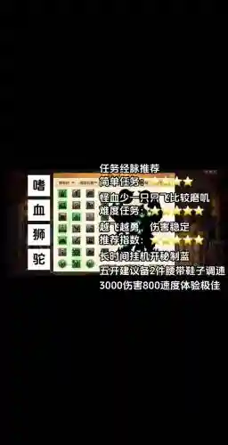 梦幻西游109狮驼奇经八脉插图