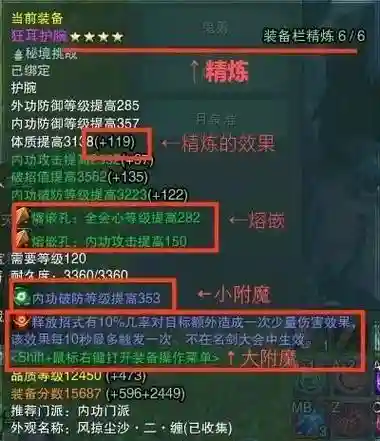 剑三和尚装备附魔插图