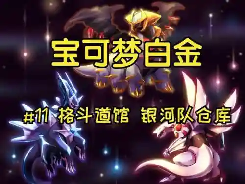 nds神奇宝贝白金攻略插图1