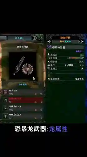 恐暴龙什么武器最好插图1