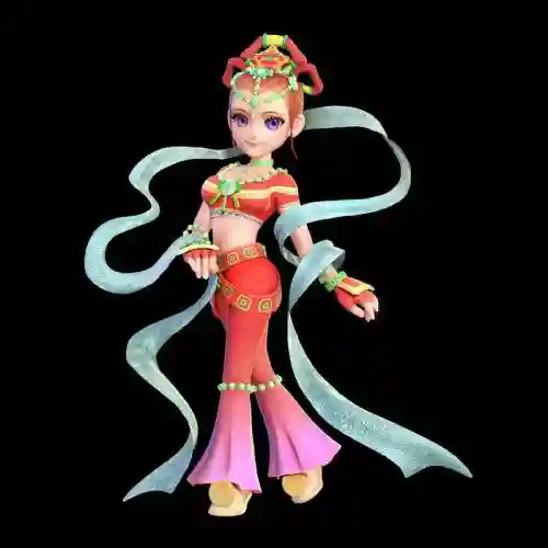 梦幻西游舞天姬拿九霄效果插图1