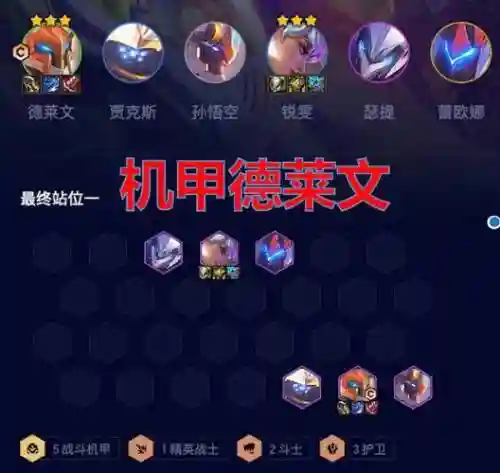 7690机甲阵容搭配插图