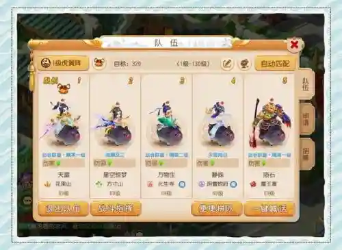 梦幻西游贫民五门搭配阵容插图1