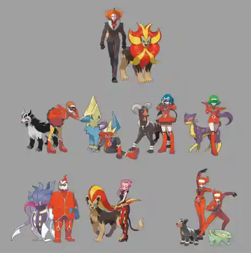 反派的阵容插图