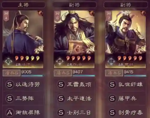 群雄张角阵容搭配插图