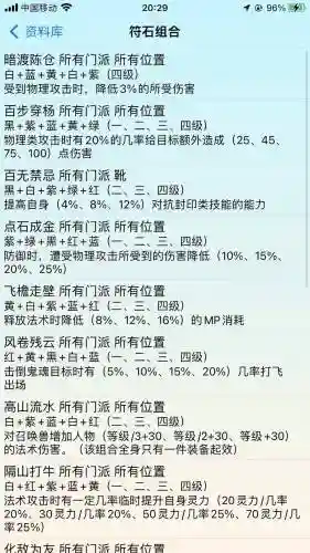 梦幻西游159敏地府符石组合插图