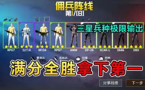 和平精英阵容搭配图片插图