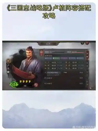 荣耀新三国卢植阵容搭配插图1