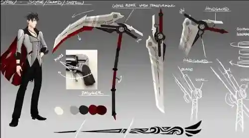 rwby手游小黑武器插图