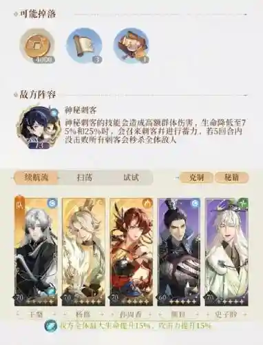 楚留香刺客选题攻略插图1