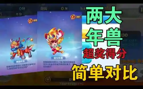 天天酷跑金元年兽攻略插图