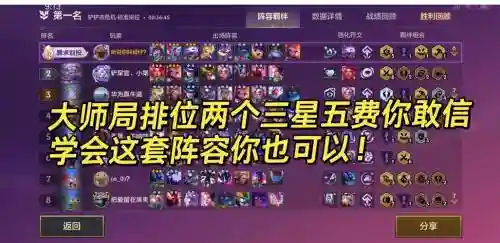 高花费阵容插图