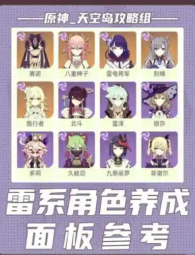 雷主技能搭配大全_1插图