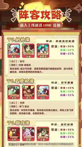 三国2020新手阵容搭配_1插图1