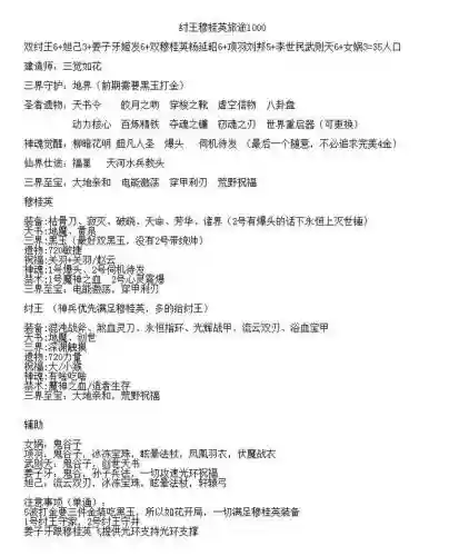 英灵传说伏羲搭配阵容插图