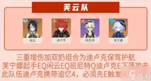 迪卢克魈主c阵容搭配_1插图1