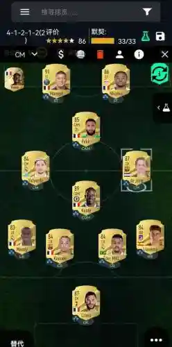 fifa阵容默契搭配插图1