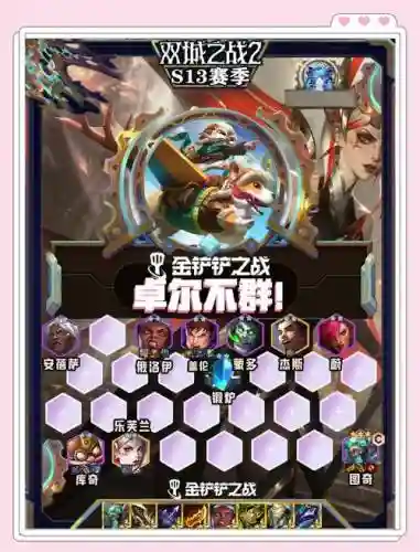 卓尔不群阵容搭配福星插图