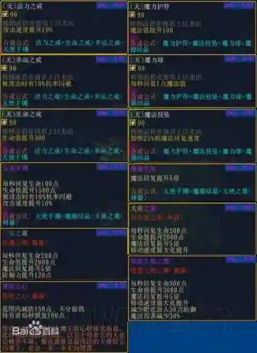 伏魔战记超级超级修正版装备合成插图