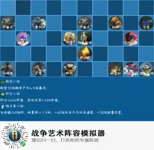 战争艺术后期阵容搭配攻略插图1