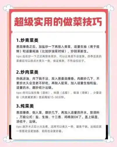 烹饪上菜美味攻略_1插图1