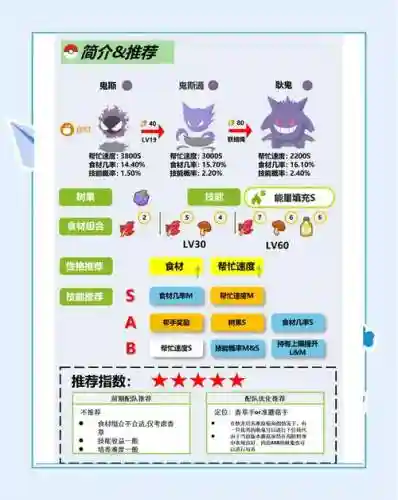 闪光耿鬼技能，闪光耿鬼技能搭配插图