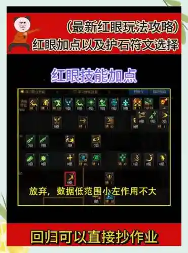 红眼的80级技能，80级红眼加点插图