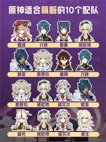 原神阵容搭配最新，原神 阵容搭配插图