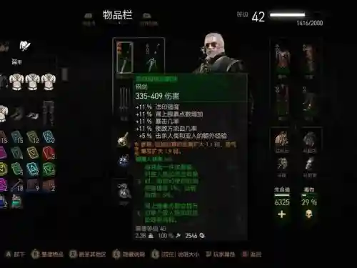 巫师3人物装备，巫师3人物装备推荐插图