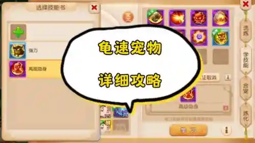 梦幻西游龟速宠物，梦幻西游龟速宠物选哪个插图
