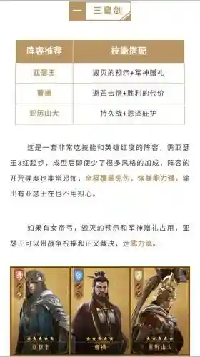 重启帝国阵容搭配推荐，重启帝国阵容搭配推荐最新插图