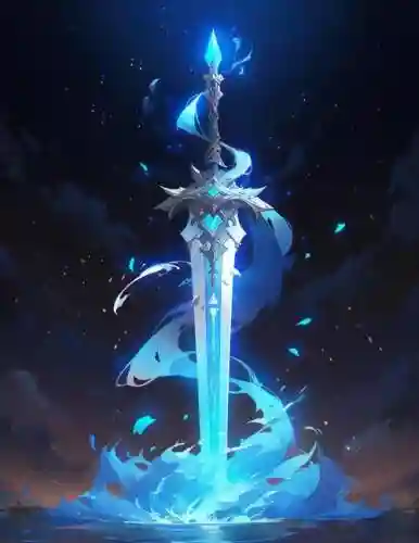 有没有武器是蓝色的，蓝色武器图片插图1