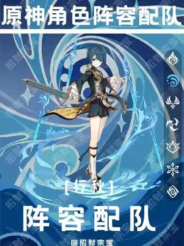 原神雷泽行秋阵容搭配，原神雷泽和行秋插图