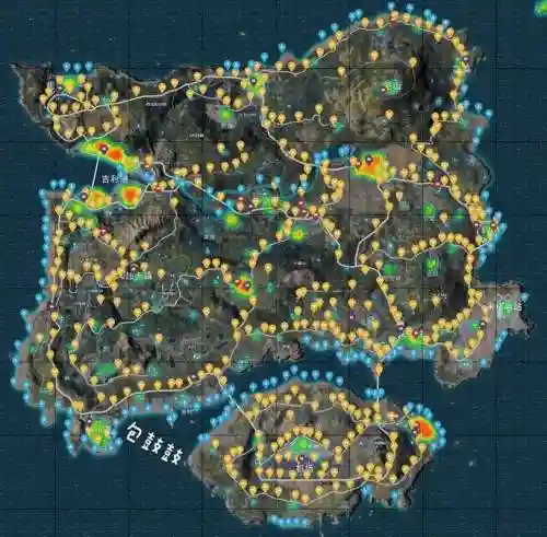 荒岛行动装备性价比，荒野行动海岛地图插图1